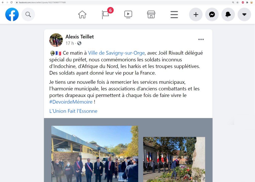 Pourquoi, à Savigny-sur-Orge, commémore-t-on la Journée nationale d&rsquo;hommage aux harkis le 16 octobre&nbsp;?