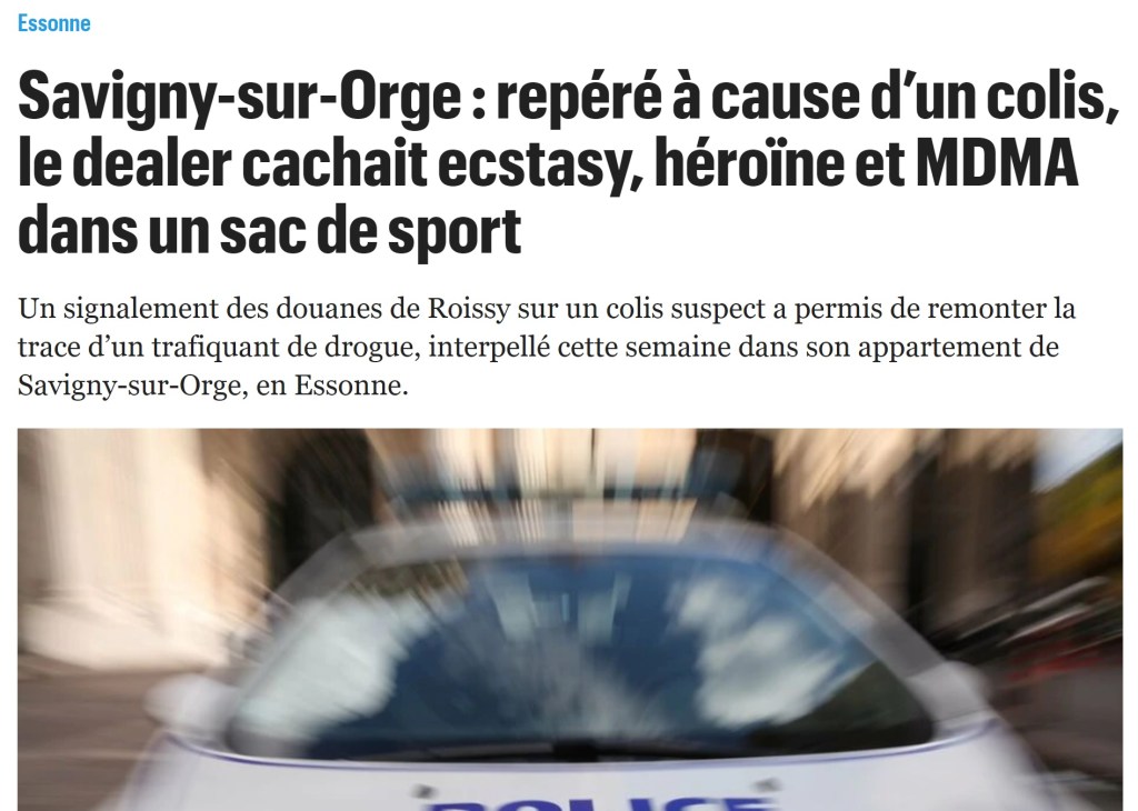 Arrestation d&rsquo;un dealer à Savigny-sur-Orge : encore la faute de Patrick GARDELLA ? Mais que fait Alexis TEILLET&nbsp;?