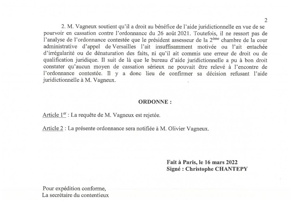 Olivier VAGNEUX échoue à faire annuler la protection fonctionnelle d&rsquo;Éric MEHLHORN (mais quand même mes conseils pour faire annuler une protection&nbsp;fonctionnelle)