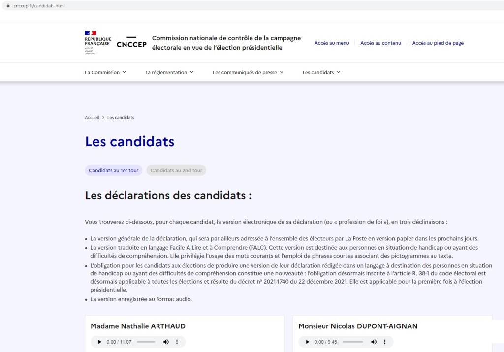 Mon classement des propagandes (circulaires) des candidats à l&rsquo;élection présidentielle&nbsp;2020