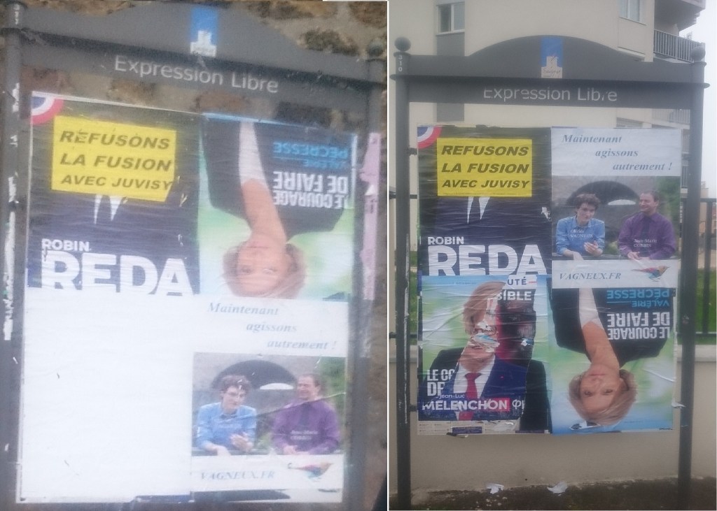 Mort de rire ! À Savigny-sur-Orge, c&rsquo;est Béchara SALAMEH, 67 ans, qui colle « La jeunesse avec PÉCRESSE&nbsp;»