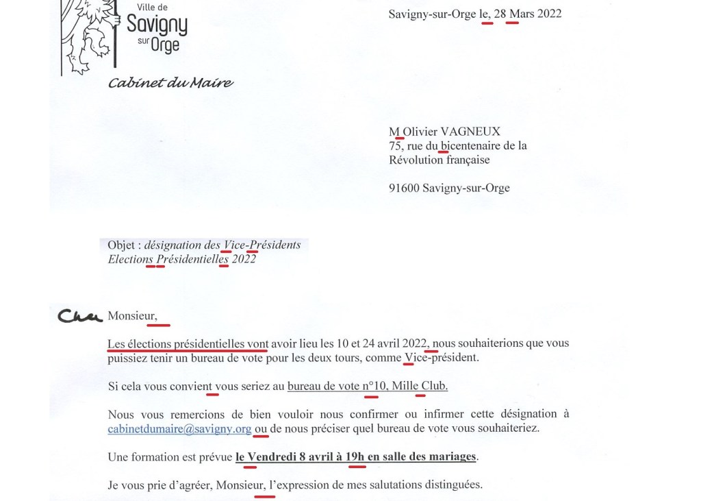 20 fautes dans le dernier courrier du cabinet du maire de Savigny-sur-Orge : qui dit mieux&nbsp;?