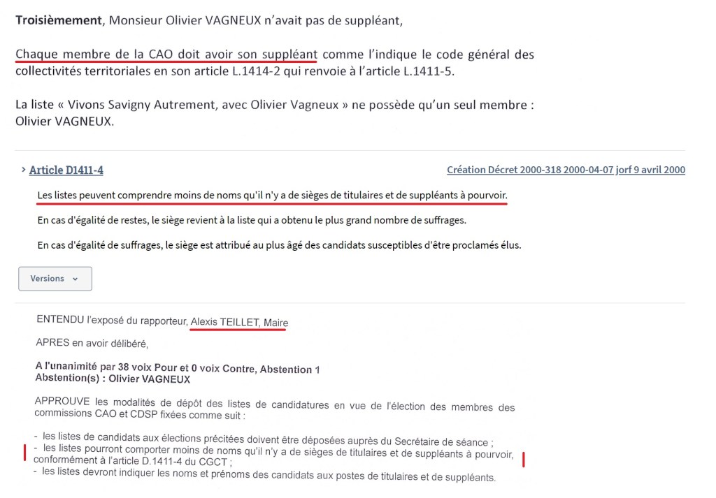 Merci, cher Alexis TEILLET, de flinguer aussi facilement, par une simple petite phrase, tout votre beau mémoire en défense&nbsp;!