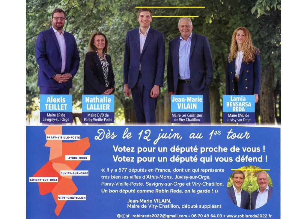 Législatives 2022 : un problème de taille sur la 7e circonscription de l&rsquo;Essonne&nbsp;!