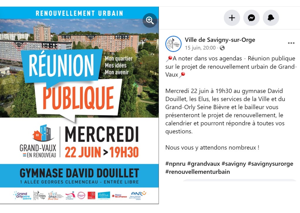Renouvellement urbain de Grand-Vaux : le foutage de gueule permanent continue&nbsp;!