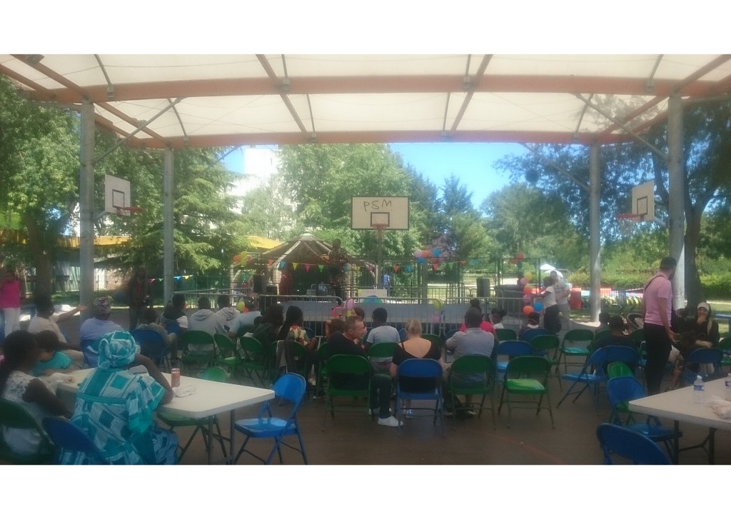 À la fête de quartier des Prés-saint-Martin du 2 juillet&nbsp;2022