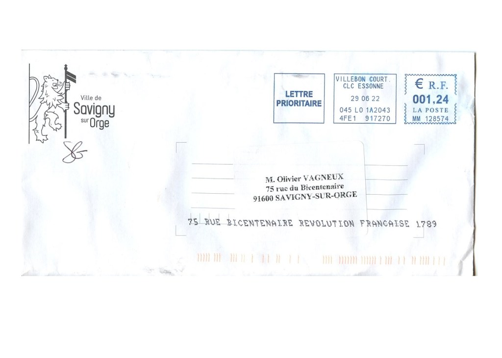 Cheh le secrétariat général de Savigny-sur-Orge ! Ça vous apprendra à respecter l&rsquo;article L. 311-9 du CRPA&nbsp;!!!