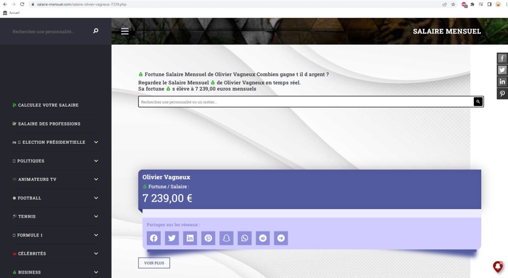 Damnation ! Internet vous révèle mon salaire de 7 239 euros mensuels. Si c&rsquo;est écrit, c&rsquo;est forcément que c&rsquo;est vrai&nbsp;!
