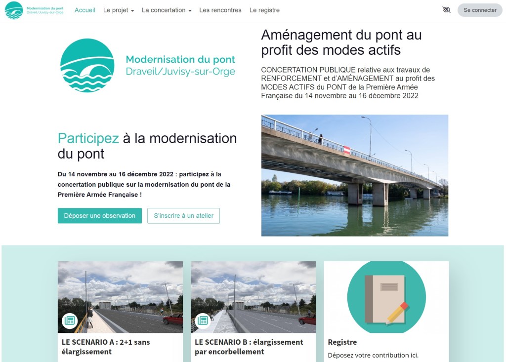 Mon avis à l&rsquo;enquête publique de concertation pour la modernisation du pont de la Première armée entre Juvisy et&nbsp;Draveil