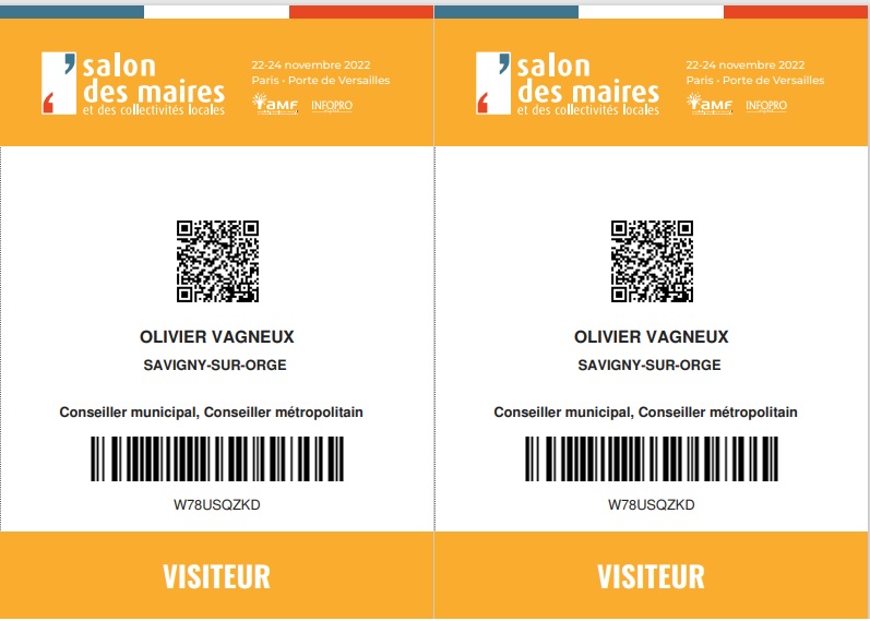 Des raisons pour lesquelles je suis allé au salon des maires et des collectivités locales&nbsp;2022