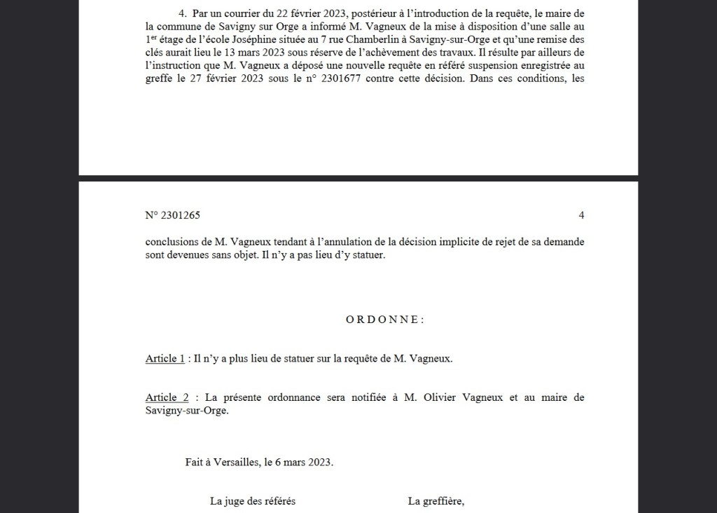 Local pour les élus d&rsquo;opposition : le Tribunal administratif siffle la fin de la partie sur le score d&rsquo;un match&nbsp;nul