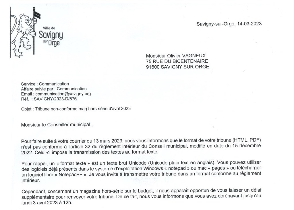 La « pute politique » Alexis TEILLET veut me donner une leçon d&rsquo;opportunité en reportant la remise de la tribune sur le budget à après le vote du&nbsp;budget