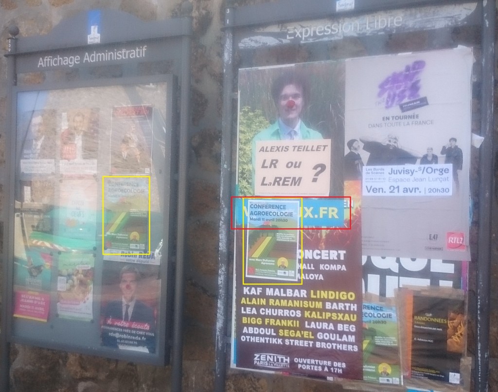 Affichage à Savigny-sur-Orge : les &laquo;&nbsp;connards&nbsp;&raquo; de la MJC jouent et&nbsp;perdent…