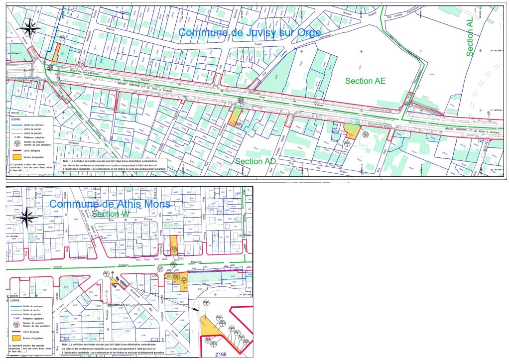 Mon avis favorable à l&rsquo;expropriation des parcelles nécessaires au prolongement du T7 jusqu&rsquo;à&nbsp;Juvisy