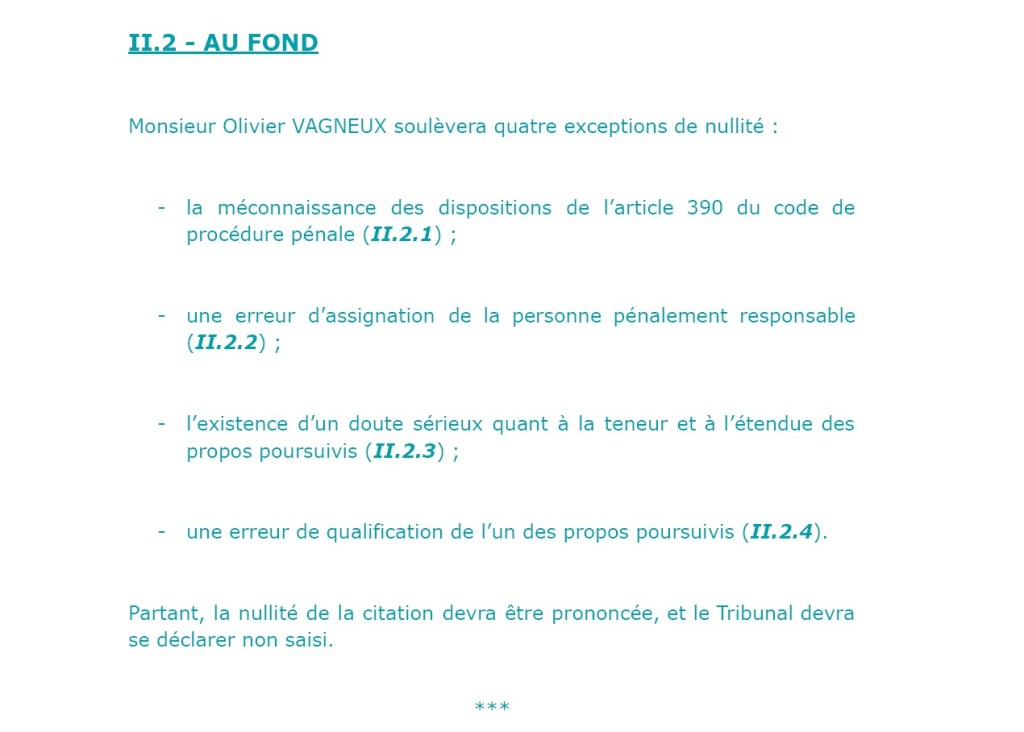 Quel malheur ! À 16 heures 30, la veille de l&rsquo;audience, l&rsquo;avocat d&rsquo;Aurélie TROUBAT m&rsquo;annonce qu&rsquo;il sollicitera un renvoi d&rsquo;audience…