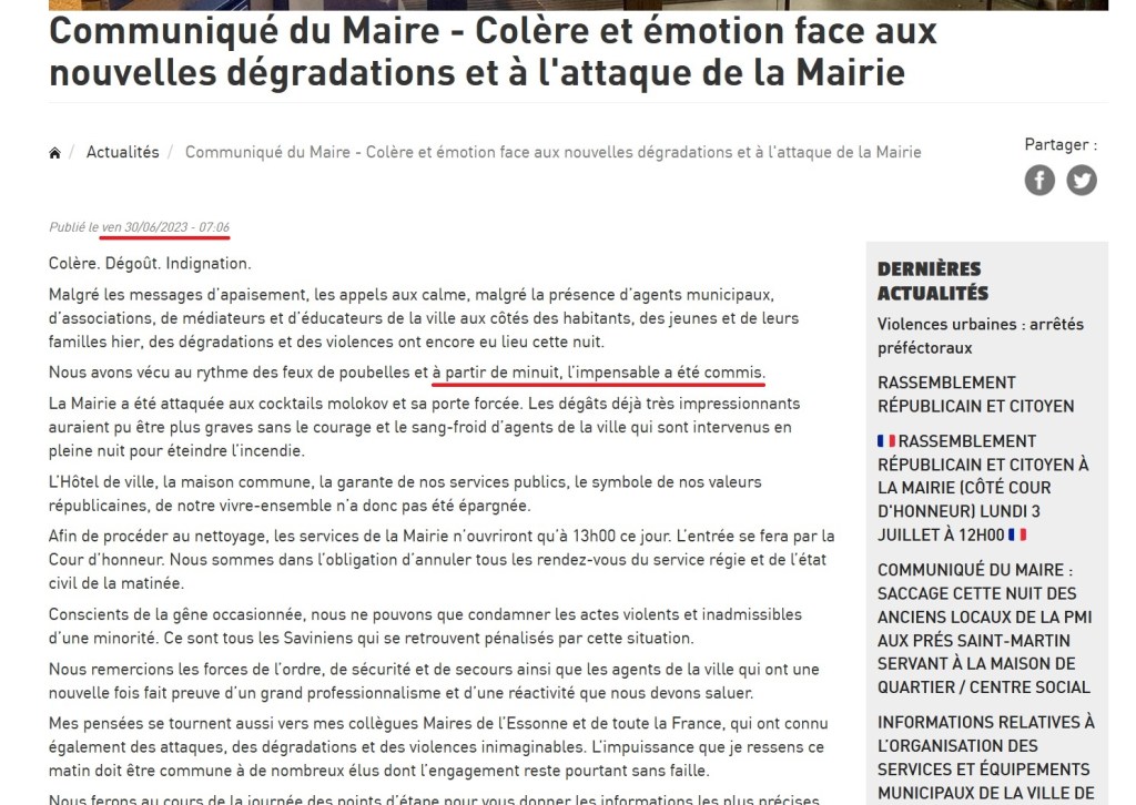 Question : comment Alexis TEILLET a-t-il pu, jeudi à 3 heures du matin, éteindre un feu à l&rsquo;hôtel de ville, qui n&rsquo;a été allumé que vendredi, peu après minuit&nbsp;?