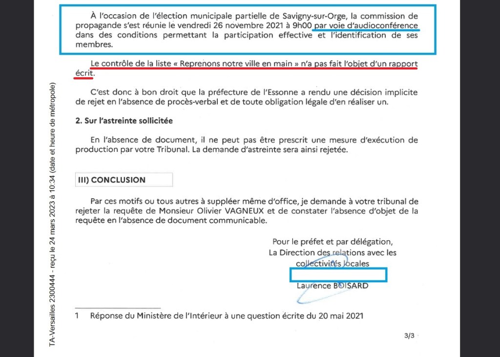 Municipale 2021 à Savigny-sur-Orge : qui s&rsquo;étonnera qu&rsquo;un contrôle en audioconférence n&rsquo;ait pas permis de s&rsquo;apercevoir de l&rsquo;erreur de grammage de la propagande FABRE ? (feat Armand&nbsp;STEIGER)