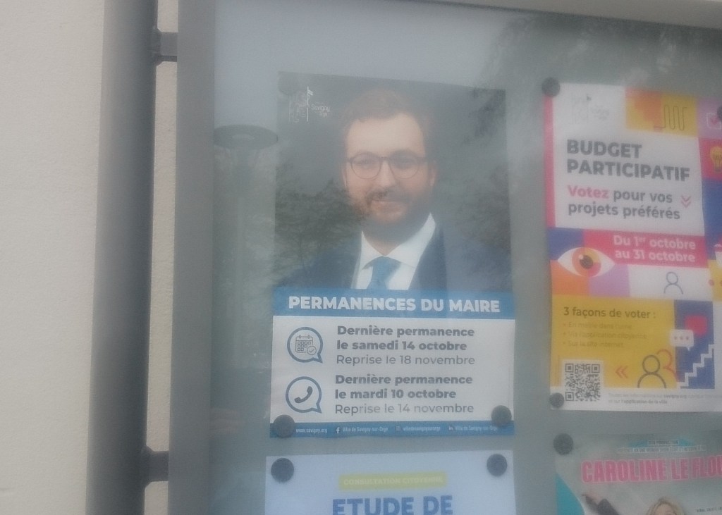 Un mois après sa rentrée, Alexis TEILLET est déjà fatigué et arrête ses permanences pour un&nbsp;mois