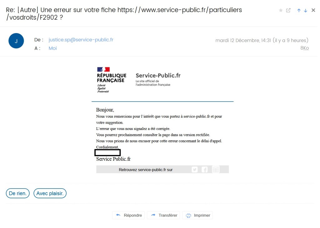 Mort de rire : je corrige les magistrats, les greffiers, les procureurs… Et même les fiches de Service public sur le contrôle&nbsp;judiciaire