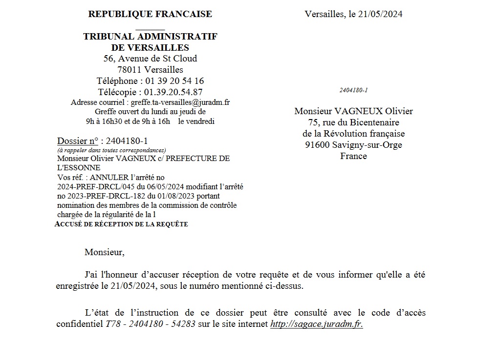 Tranquillement, la Préfecture de l&rsquo;Essonne nomme, sur proposition du maire de Savigny-sur-Orge, une personne qui n&rsquo;est pas conseillère municipale à la place d&rsquo;un conseiller municipal… ¯\_(ツ)_/¯