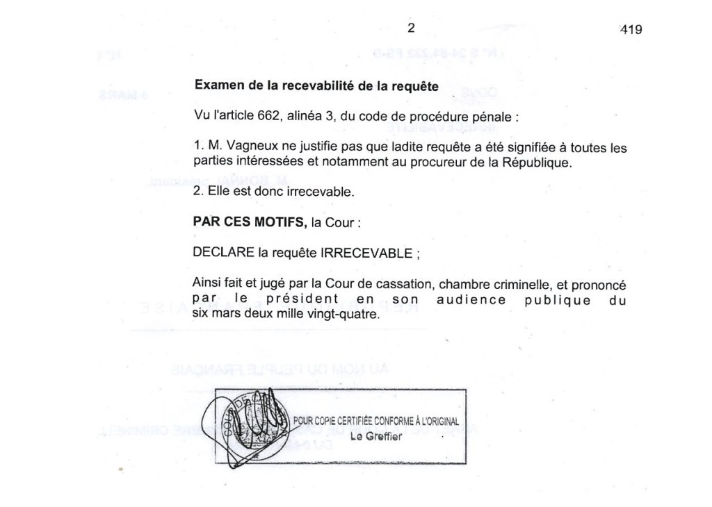 Attention ! En cas de présentation ou de renvoi devant la juridiction répressive par le Parquet, une requête en dépaysement judiciaire (ou requête en délocalisation) doit impérativement être signifiée au procureur de la République, sous peine d&rsquo;irrecevabilité de la demande ! # parties intéressées # 662&nbsp;CPP