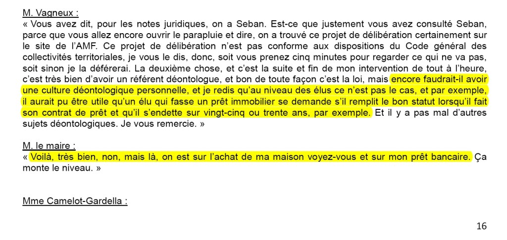 Mais pourquoi Alexis TEILLET s&rsquo;est-il senti visé lorsque j&rsquo;ai dénoncé en séance du conseil municipal un élu qui a rempli un mauvais statut pour son prêt immobilier&nbsp;?