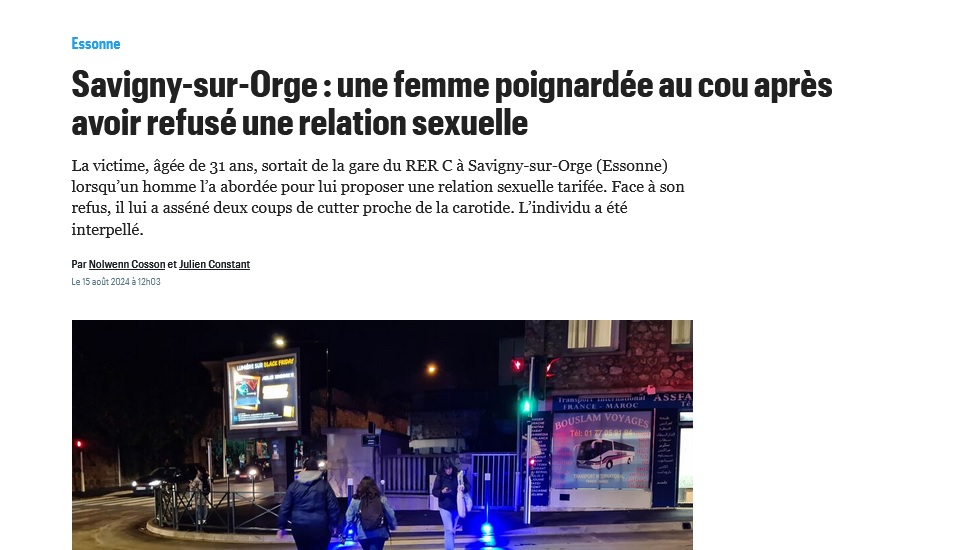 Savigny-sur-Orge : l&rsquo;impossible sécurisation du quartier de la gare&nbsp;?