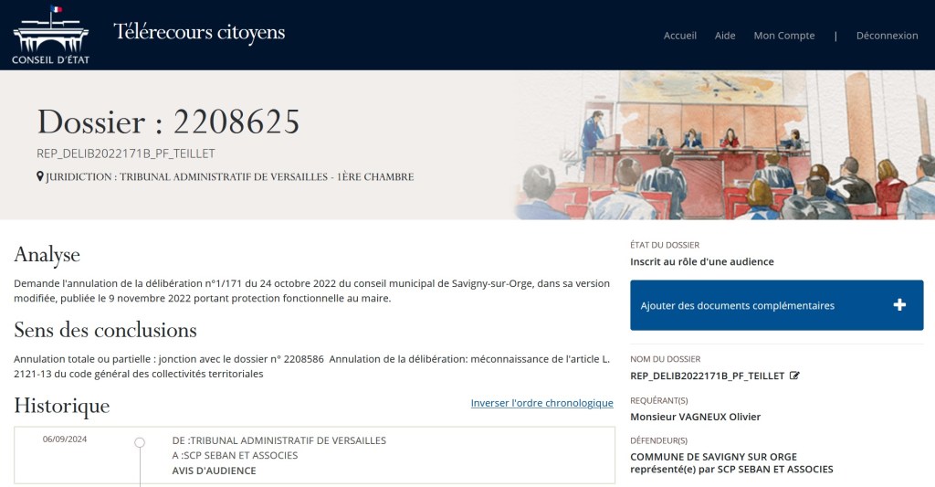 Alexis TEILLET, sors ton chéquier. À la Commune de Savigny, 23 000 euros, va te falloir rembourser&nbsp;!