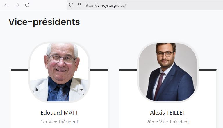 Nouveau mandat et nouvelle indemnité pour Alexis TEILLET, élu deuxième vice-président du&nbsp;SMOYS