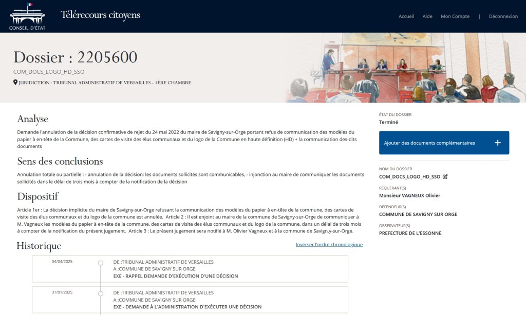 Savoureux ! 3 avril 2025 : Alexis TEILLET me dit que son filleul de 3 ans ferait aussi bien que moi. 4 avril 2025 : Alexis TEILLET se prend un rappel à l’ordre de la présidente du tribunal de Versailles. Ah, si seulement son filleul avait géré !