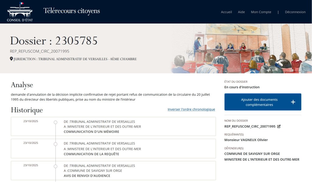 1/2 : L’incurie de la Mairie de Savigny-sur-Orge plonge le Ministère de l’Intérieur dans la sauce… Miam ! Miam !