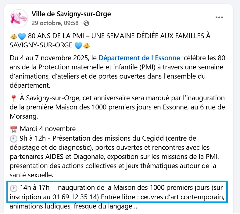Et le Département de l&rsquo;Essonne inventa les inaugurations sur inscription !!! (Pour le&nbsp;protocole)