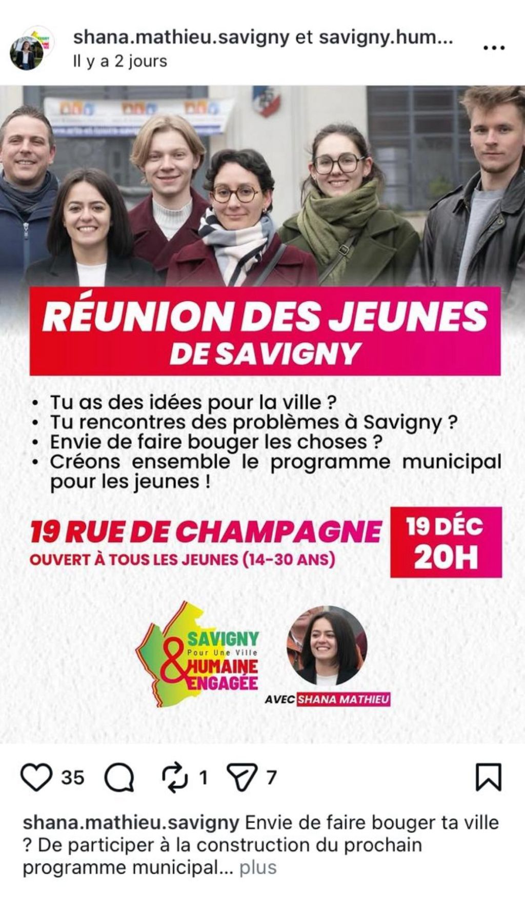 Excusez-moi. Quelqu&rsquo;un a-t-il des nouvelles de la réunion en non-mixité de Shana MATHIEU (PCF)&nbsp;?