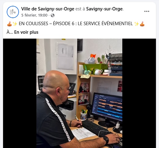 C&rsquo;est chaud comme TEILLET comprend pas qu&rsquo;il ne doit pas faire la publicité de sa gestion : allez hop, je vous présente le service évènementiel. Oh bah, on fait tout plein de trucs sous mon mandat&nbsp;!